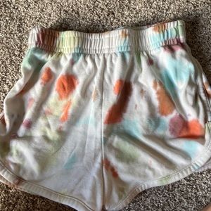 tye dye shorts